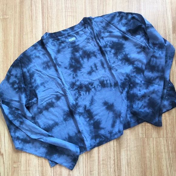 NWT VS PINK Long Sleeve Cropped Tee LARGE - Picture 5 of 11